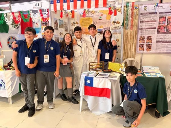 Estudiantes de Litueche en Brasil