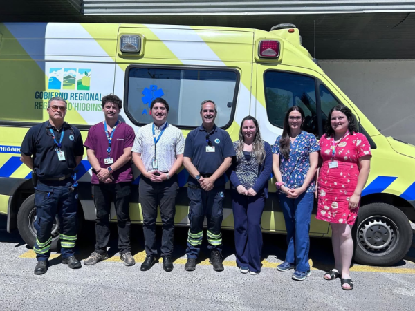 Hospital de Litueche y SAMU fortalecen respuesta urgencias