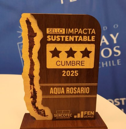 Aqua Rosario de Litueche : Recibe Reconocimiento Nacional