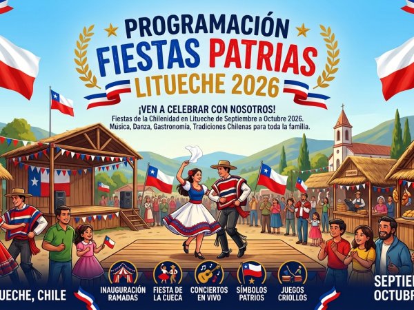 Programación Oficial de Fiestas Patrias Litueche 2026